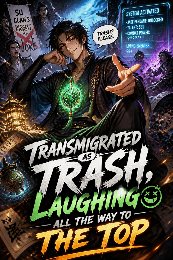 Transmigrated as Trash, Laughing All the Way to the Top