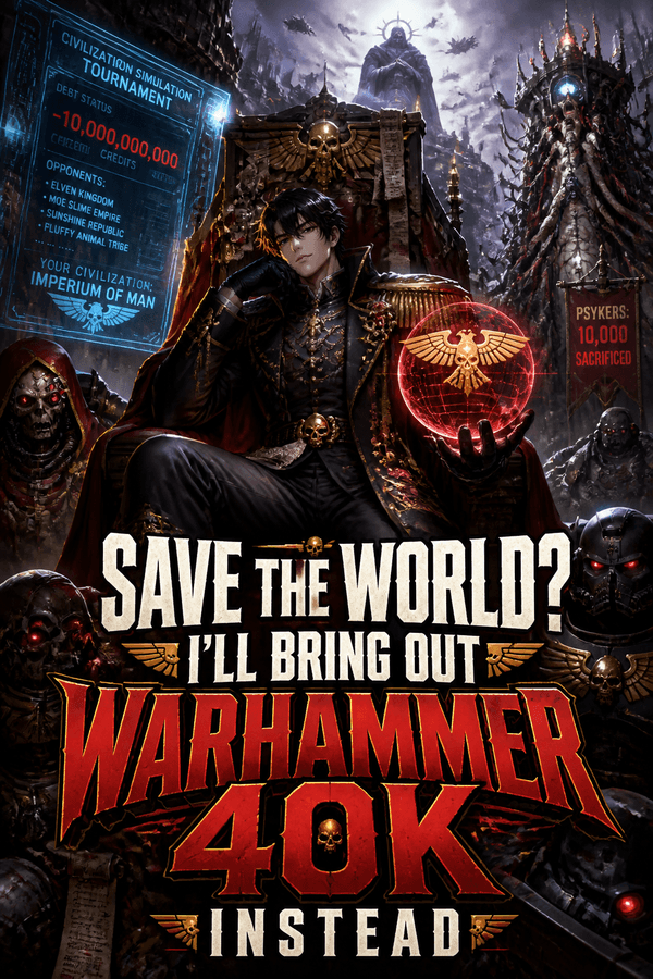 Save the World? I'll Bring Out Warhammer 40K Instead