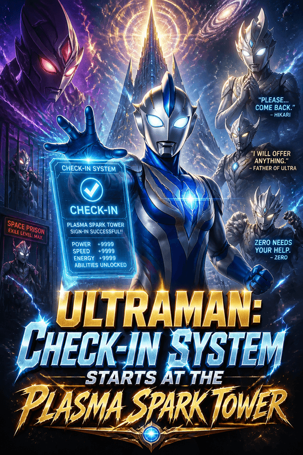 Ultraman: Check-In System Starts at the Plasma Spark Tower