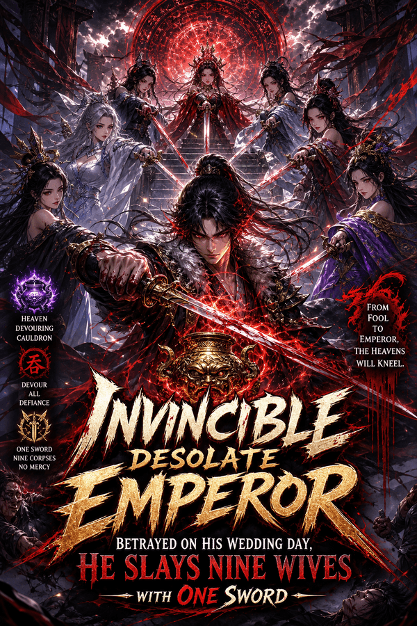 Invincible Desolate Emperor: Betrayed on His Wedding Day, He Slays Nine Wives with One Sword