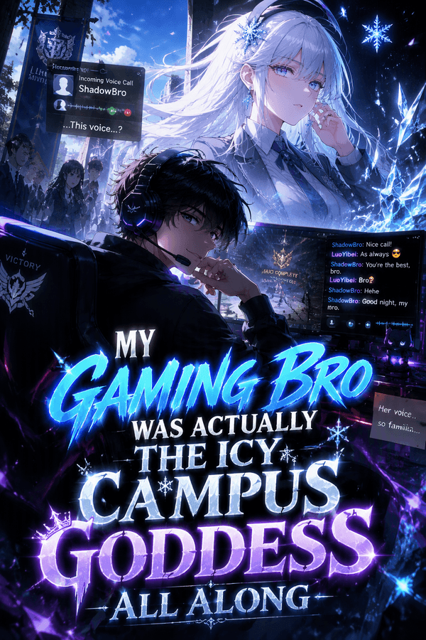 My Gaming Bro Was Actually the Icy Campus Goddess All Along