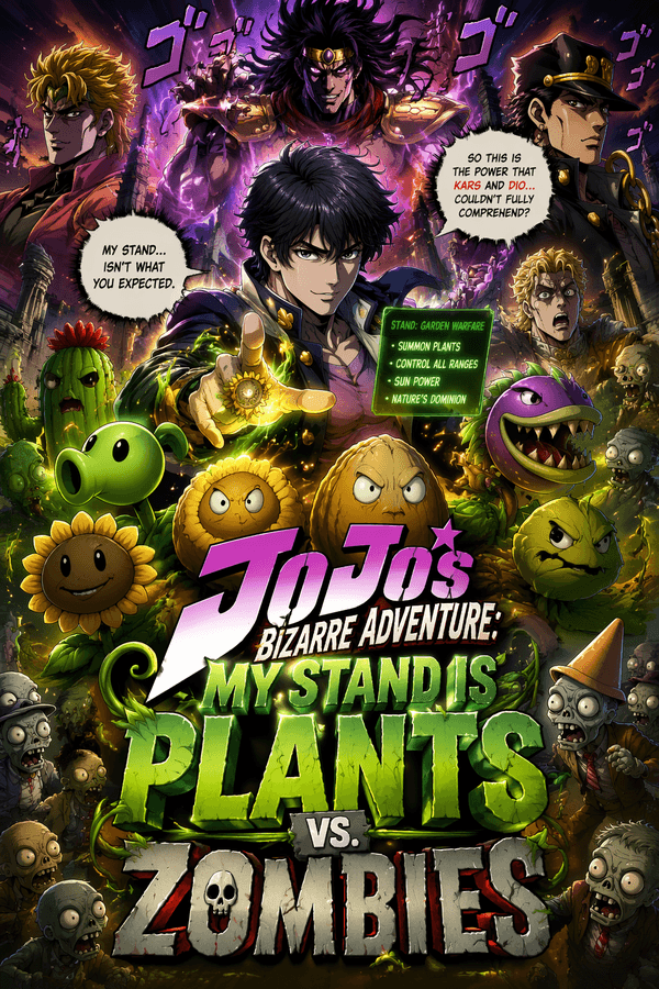 JoJo's Bizarre Adventure: My Stand is Plants vs. Zombies