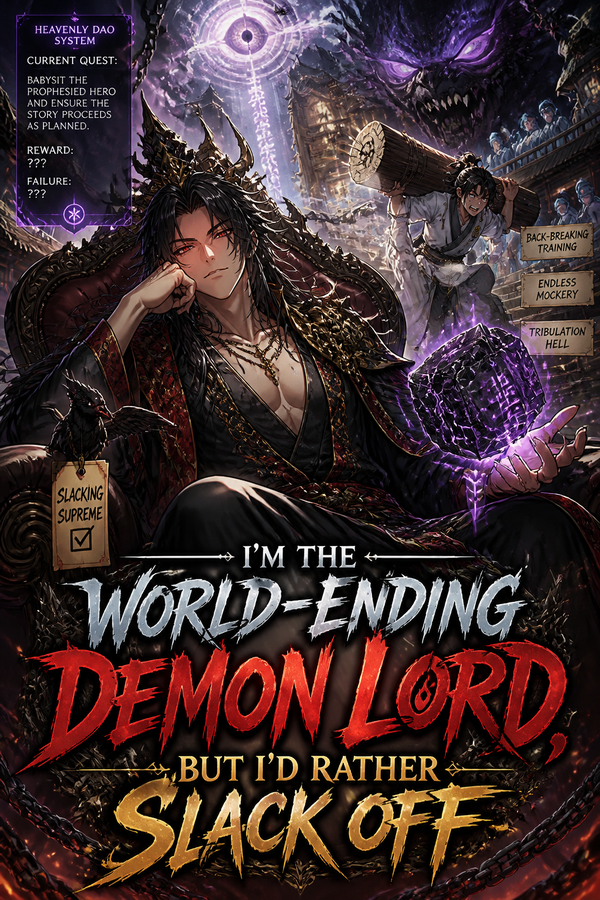 I'm the World-Ending Demon Lord, But I'd Rather Slack Off