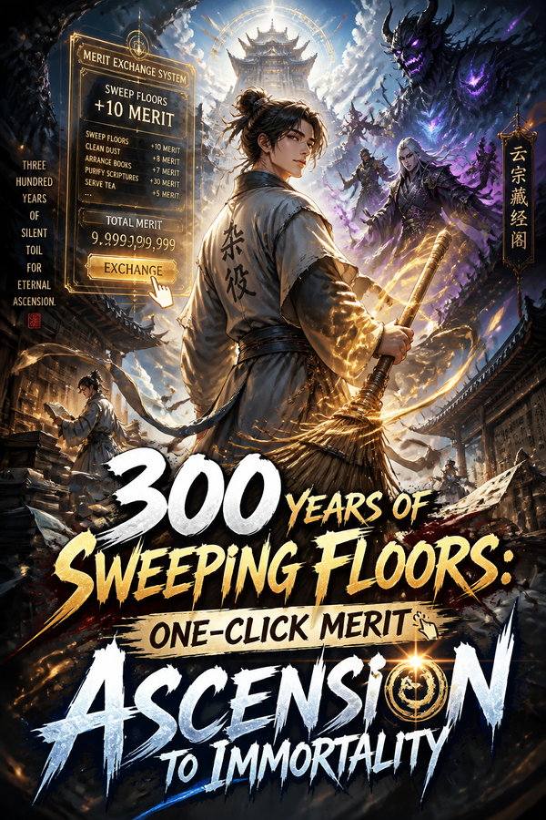 300 Years of Sweeping Floors: One-Click Merit Ascension to Immortality