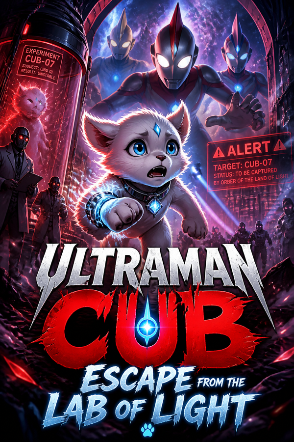 Ultraman Cub: Escape from the Lab of Light