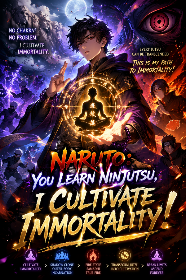 Naruto: You Learn Ninjutsu, I Cultivate Immortality!