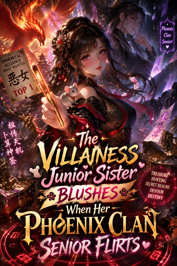 The Villainess Junior Sister Blushes When Her Phoenix Clan Senior Flirts