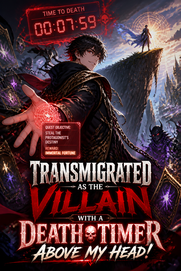 Transmigrated as the Villain with a Death Timer Above My Head!
