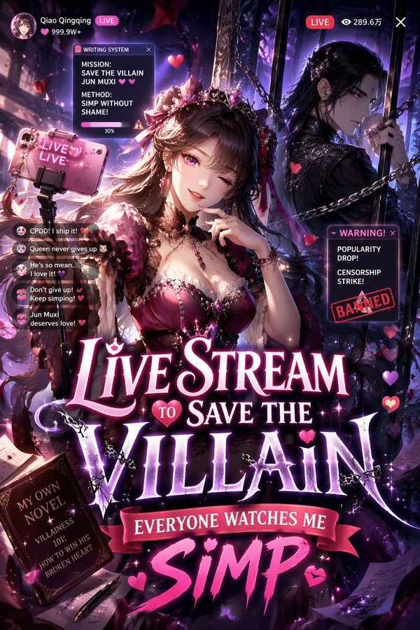 Live Stream to Save the Villain: Everyone Watches Me Simp