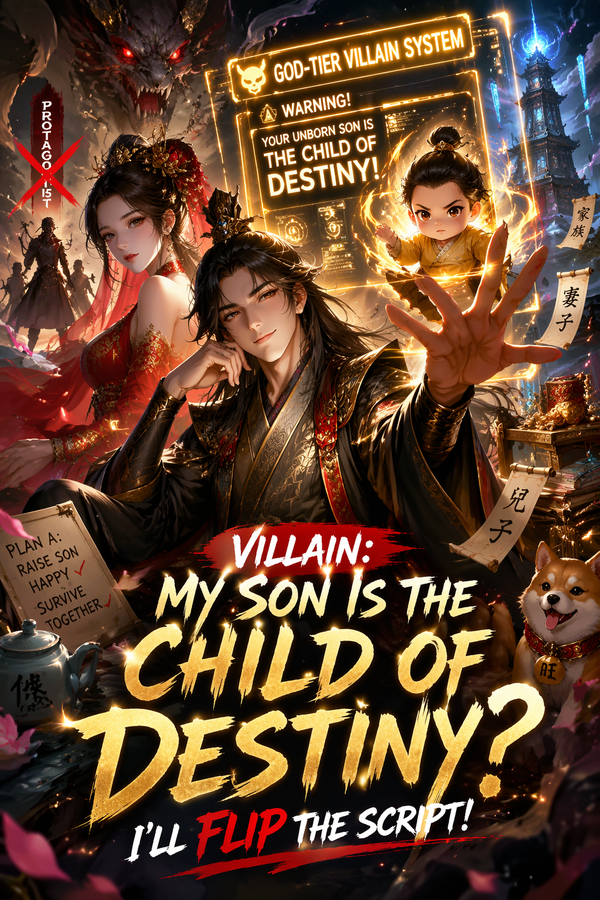 Villain: My Son is the Child of Destiny? I'll Flip the Script!