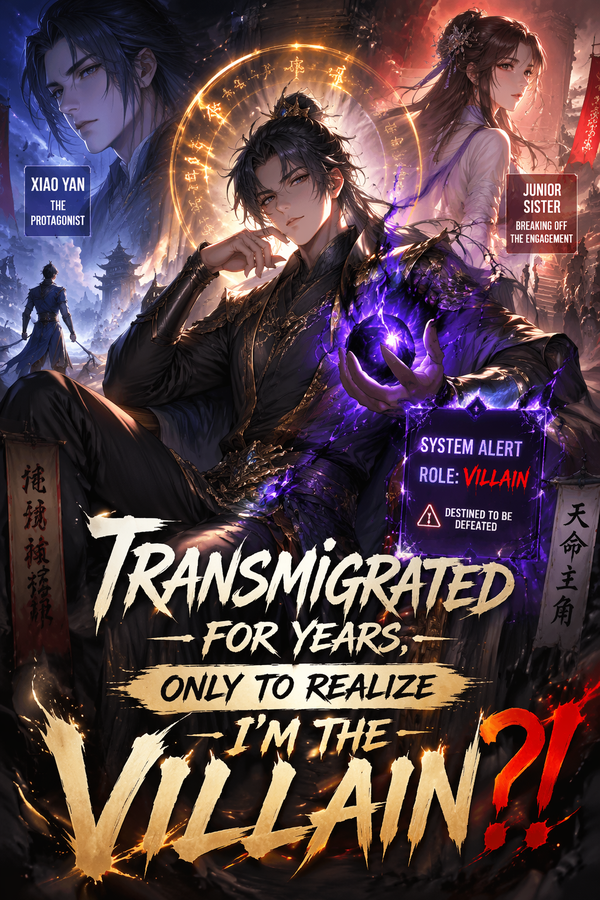 Transmigrated for Years, Only to Realize I'm the Villain?!