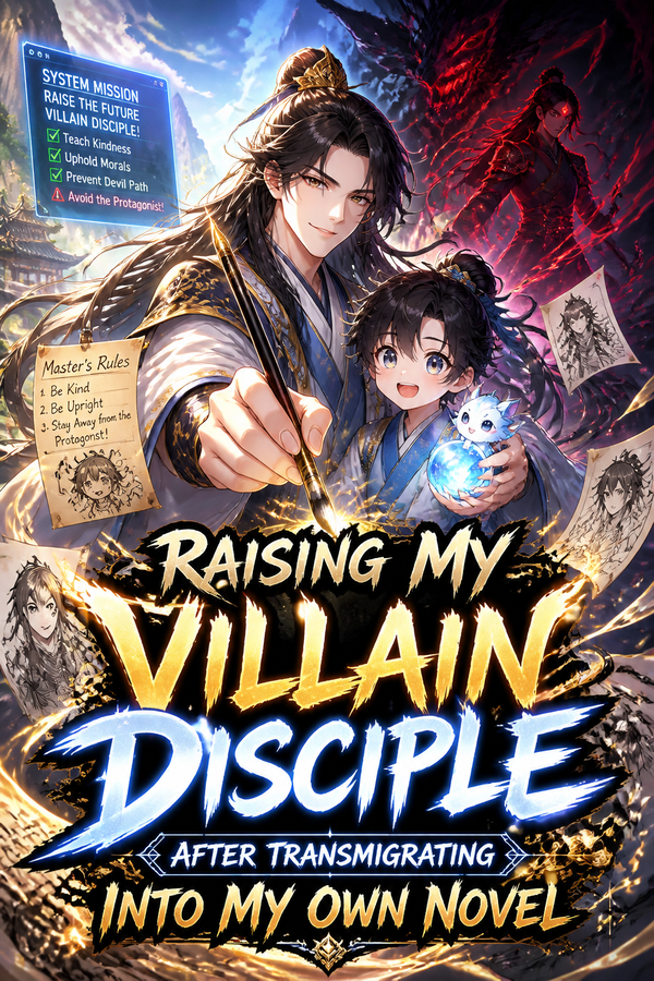 Raising My Villain Disciple After Transmigrating Into My Own Novel