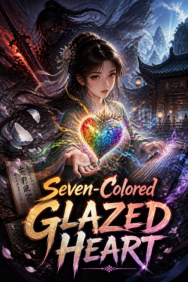 Seven-Colored Glazed Heart