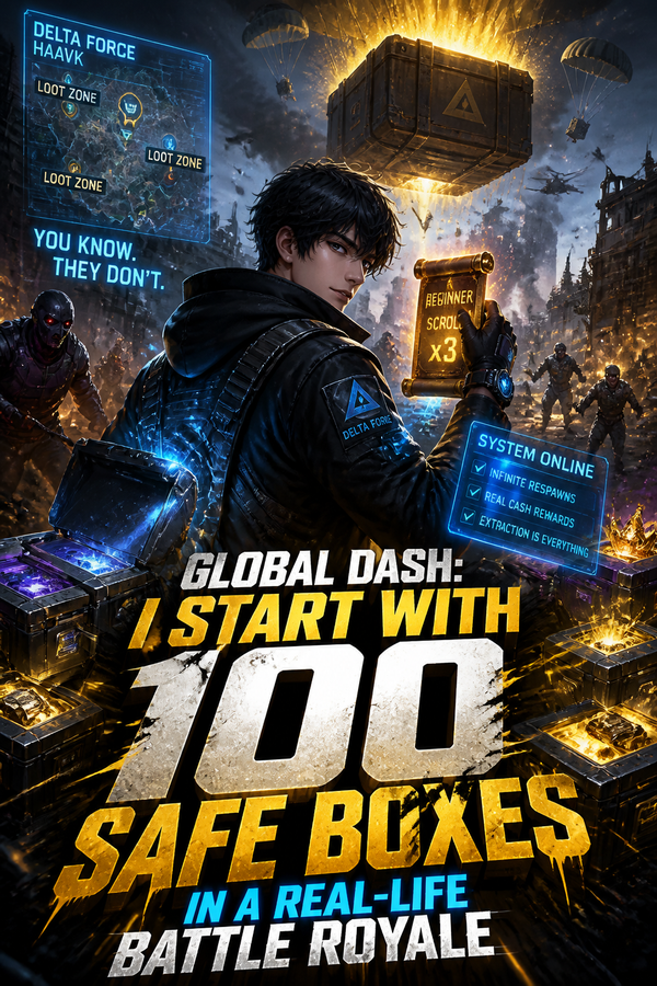Global Dash: I Start with 100 Safe Boxes in a Real-Life Battle Royale