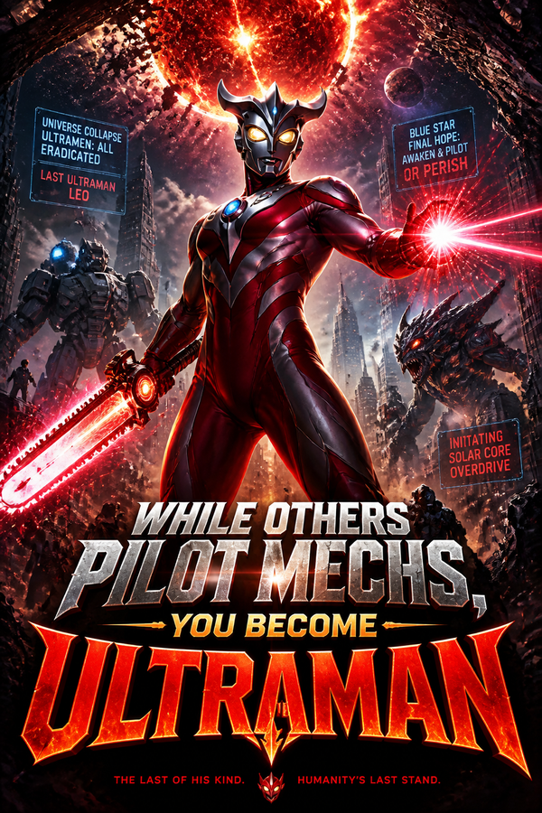While Others Pilot Mechs, You Become Ultraman