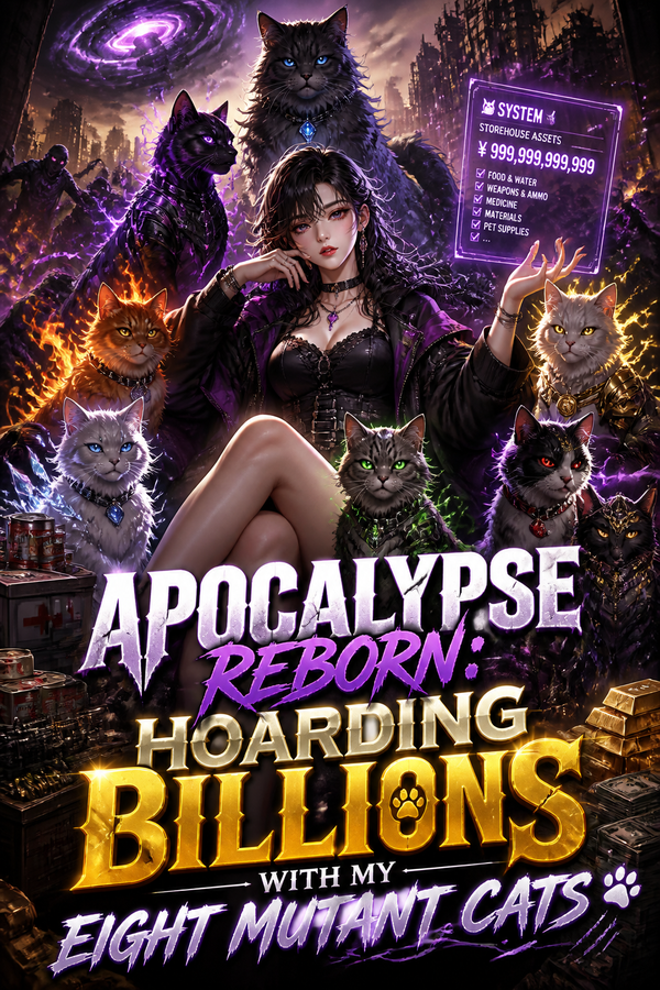 Apocalypse Reborn: Hoarding Billions with My Eight Mutant Cats