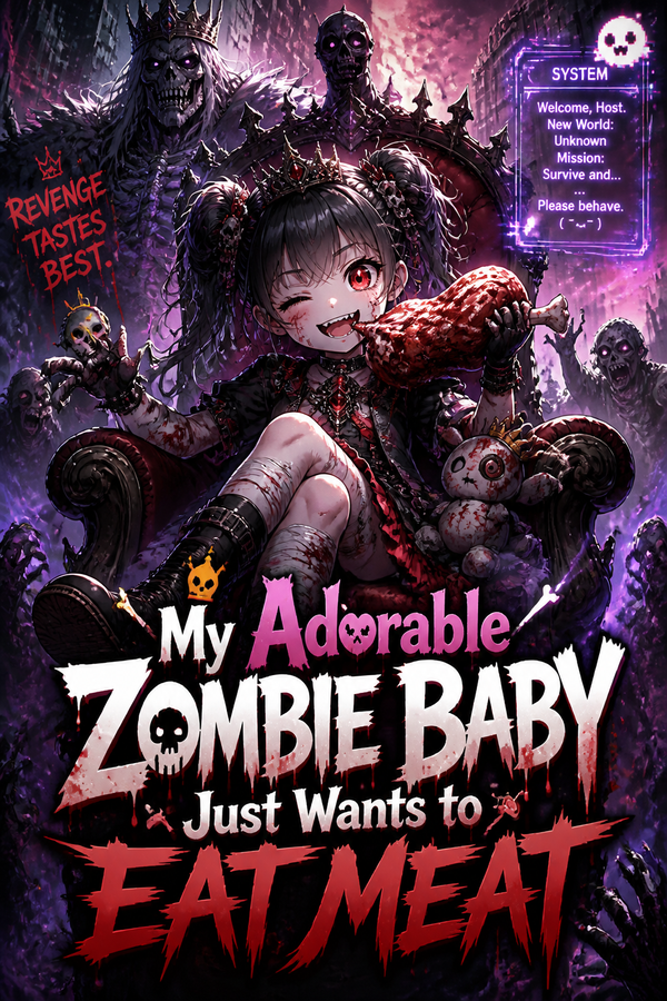 My Adorable Zombie Baby Just Wants to Eat Meat