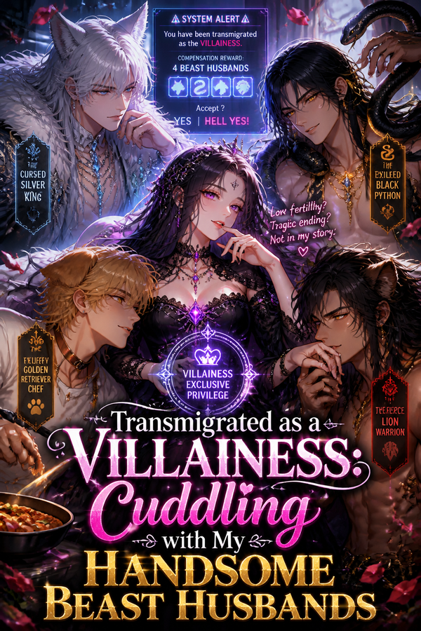 Transmigrated as a Villainess: Cuddling with My Handsome Beast Husbands