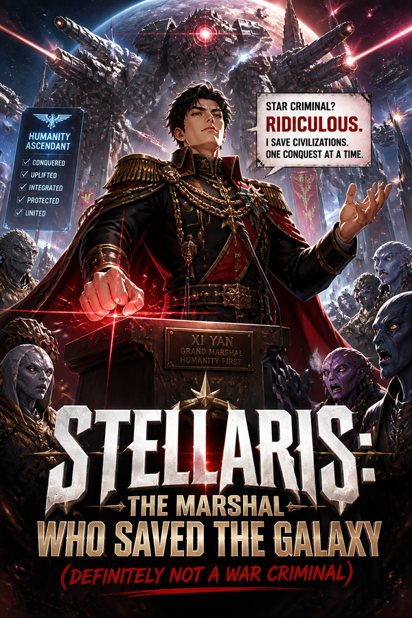 Stellaris: The Marshal Who Saved the Galaxy (Definitely Not a War Criminal)