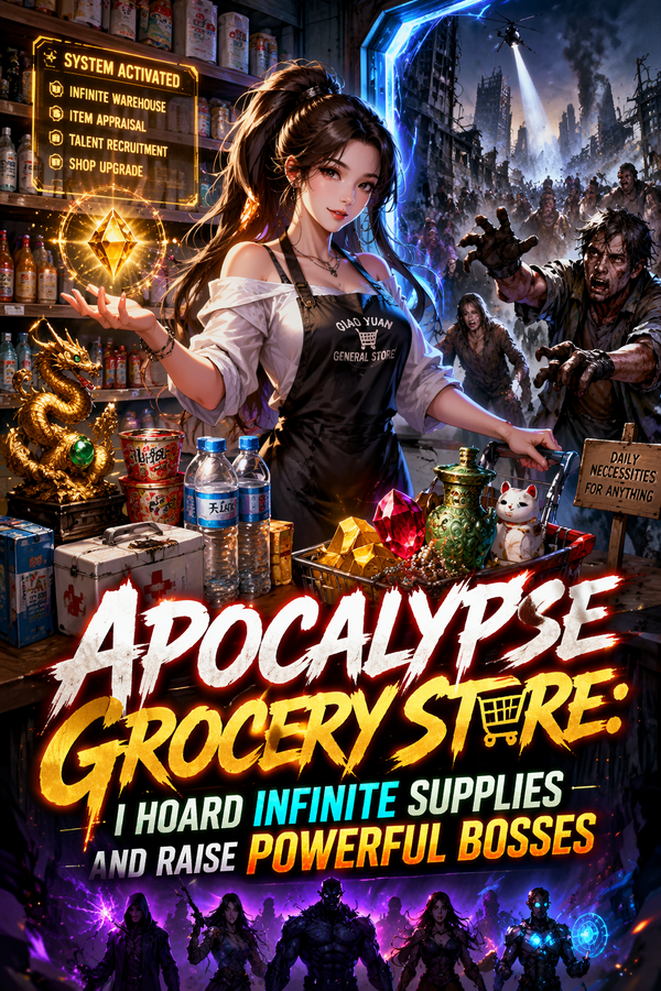 Apocalypse Grocery Store: I Hoard Infinite Supplies and Raise Powerful Bosses