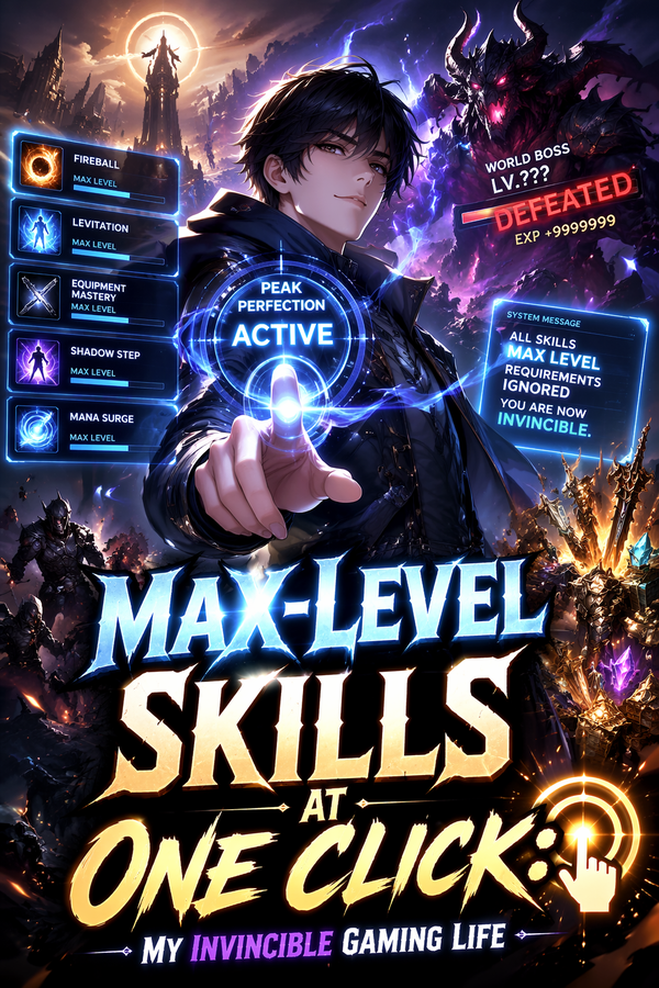 Max-Level Skills at One Click: My Invincible Gaming Life