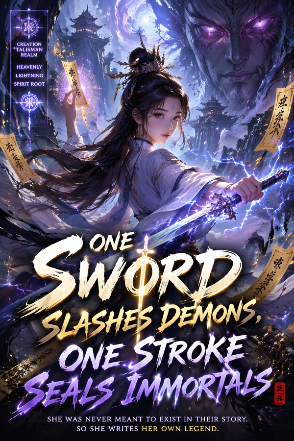 One Sword Slashes Demons, One Stroke Seals Immortals