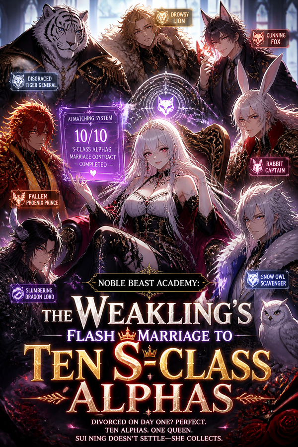Noble Beast Academy: The Weakling's Flash Marriage to Ten S-Class Alphas