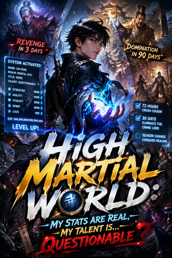 High Martial World: My Stats Are Real, My Talent Is... Questionable