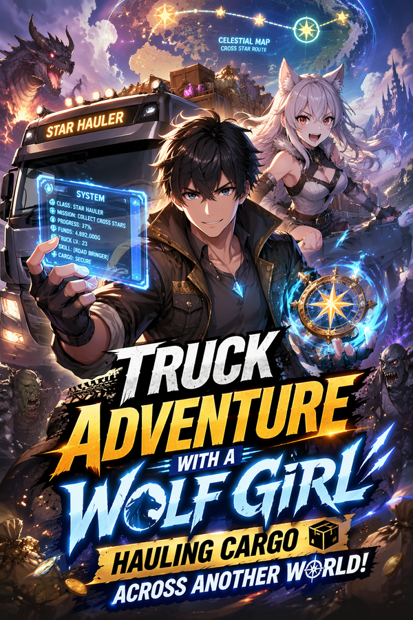 Truck Adventure with a Wolf Girl: Hauling Cargo Across Another World!