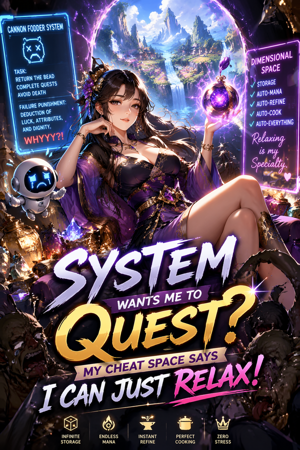 System Wants Me to Quest? My Cheat Space Says I Can Just Relax!