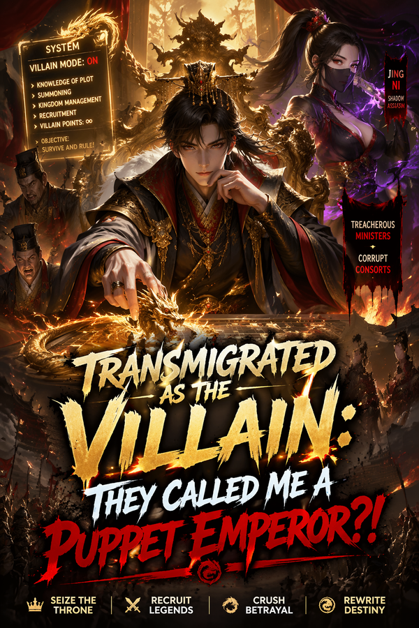 Transmigrated as the Villain: They Called Me a Puppet Emperor?!