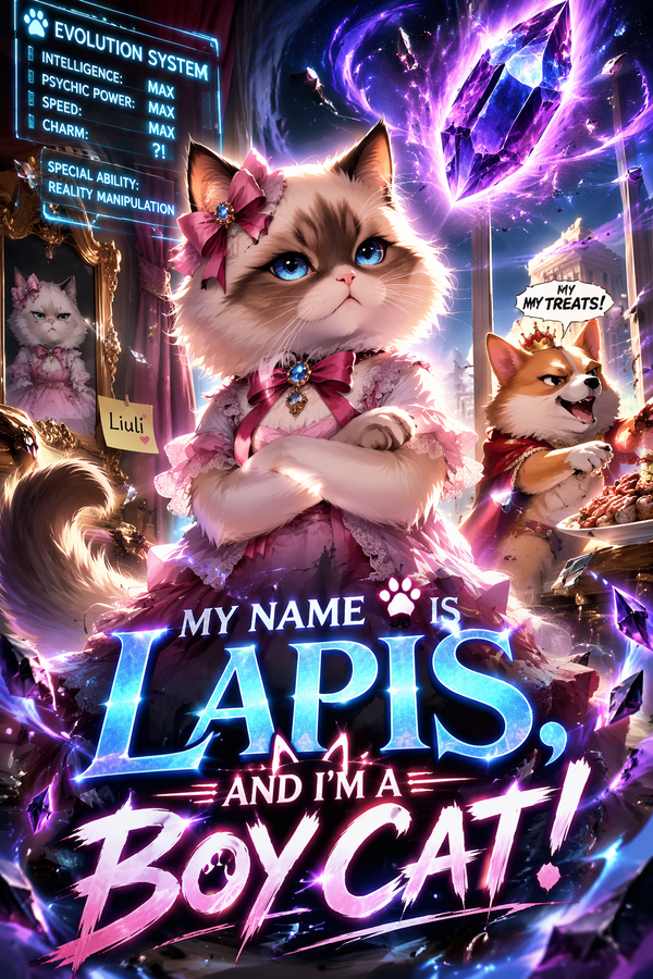 My Name is Lapis, and I'm a Boy Cat!