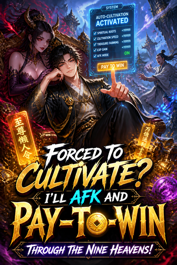 Forced to Cultivate? I'll AFK and Pay-to-Win Through the Nine Heavens!